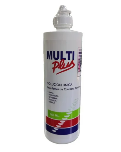 MULTI Plus  Solución para Lente de Contacto Blando (360 ml)